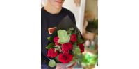Bouquet de fleurs - 6 Roses